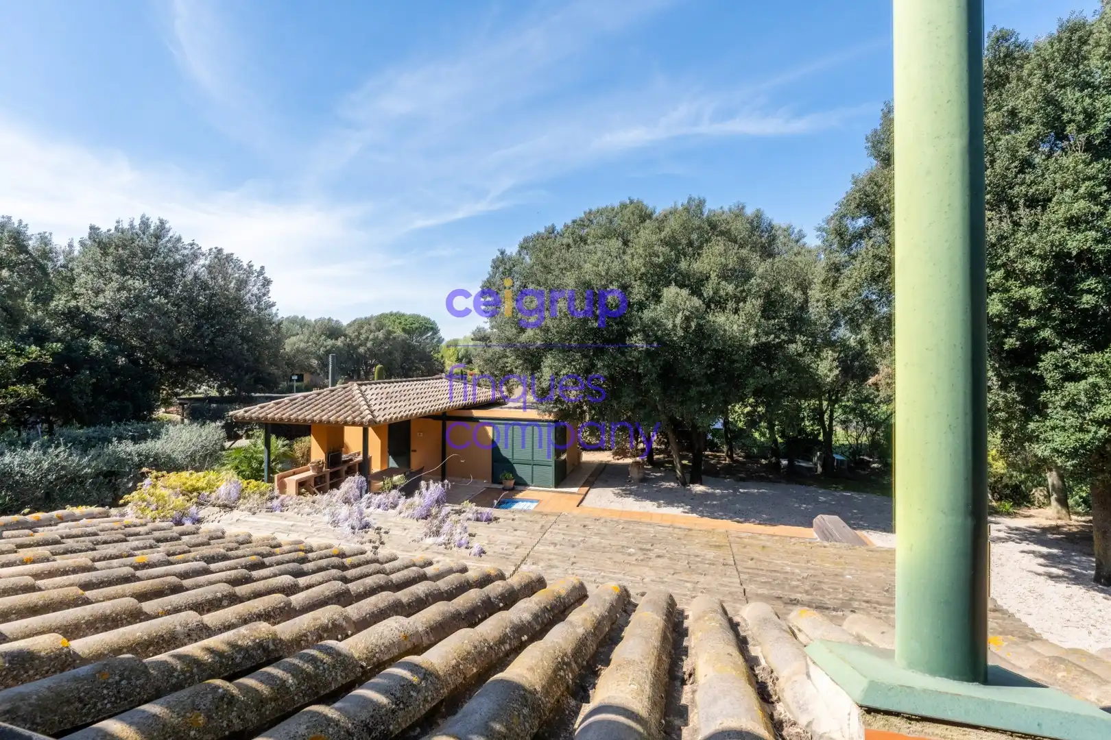 Jardí de Casa o xalet en venda en Navata amb Calefacció, Terrassa i Piscina
