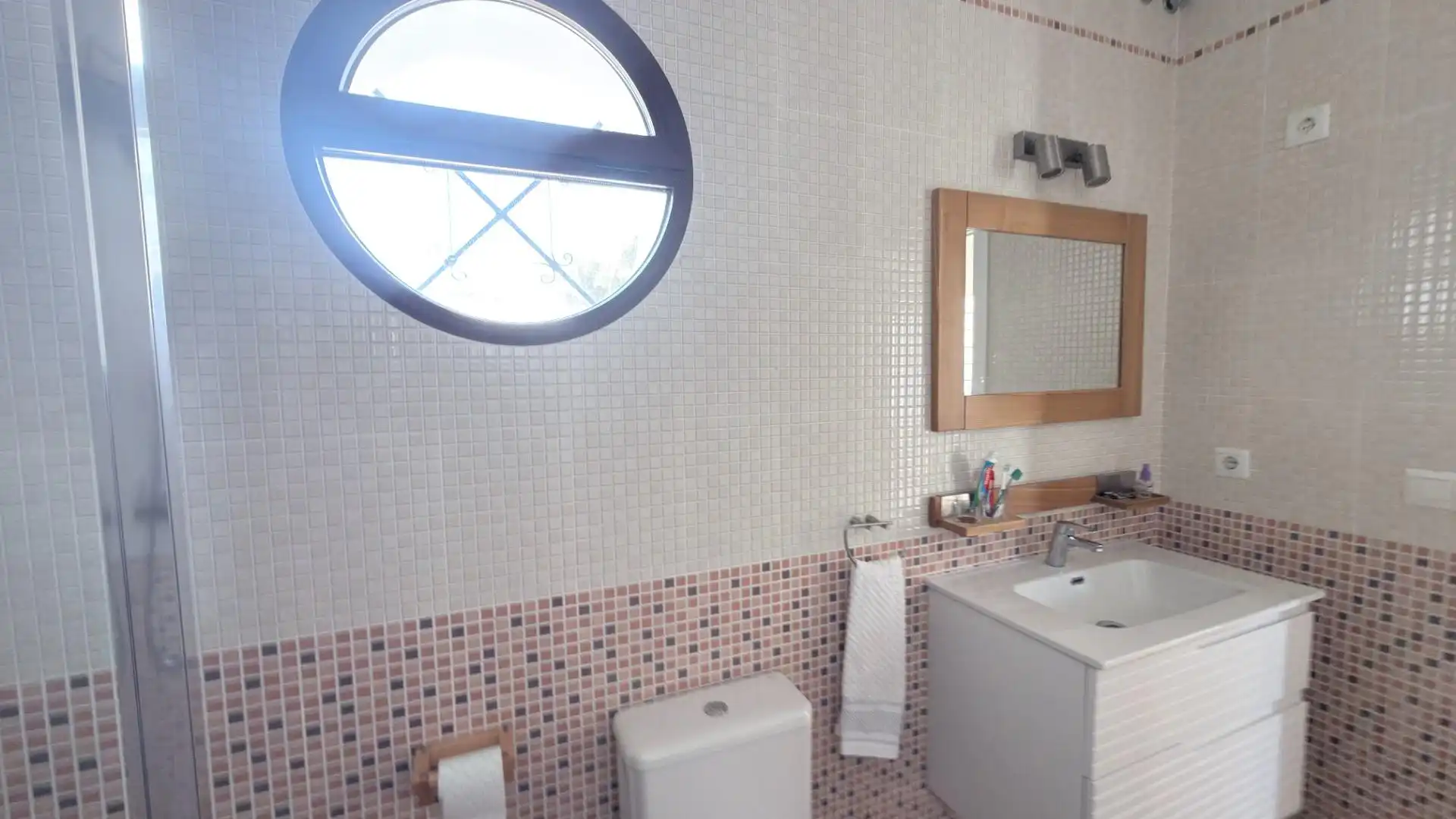 Baño de Casa adosada en venta en Mazagón con Aire acondicionado, Trastero y Piscina