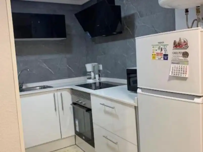 Cocina de Piso de alquiler en Santa Pola con Amueblado