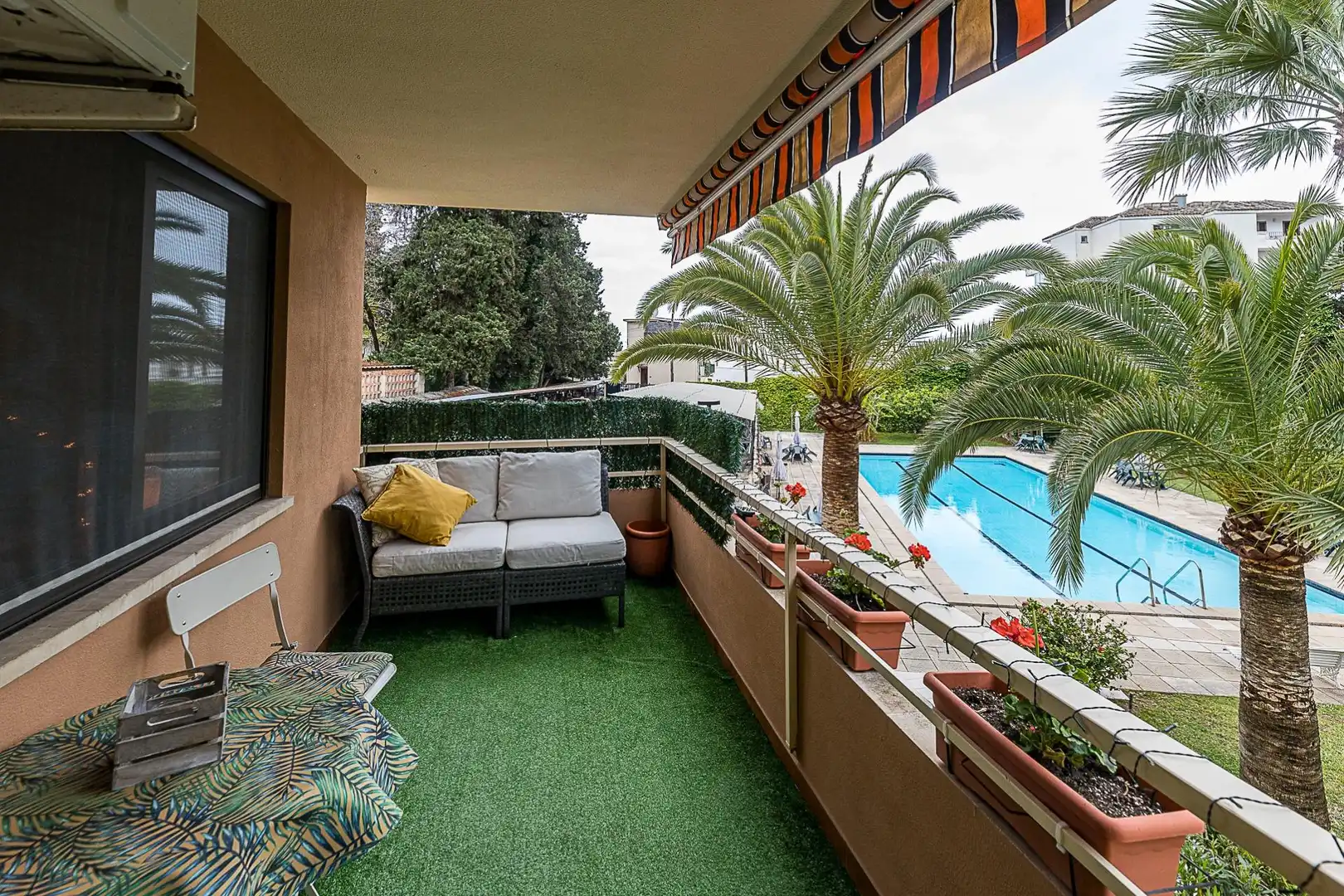 Terrace of Flat for sale in  Palma de Mallorca  with Air Conditioner, Heating and Parquet flooring