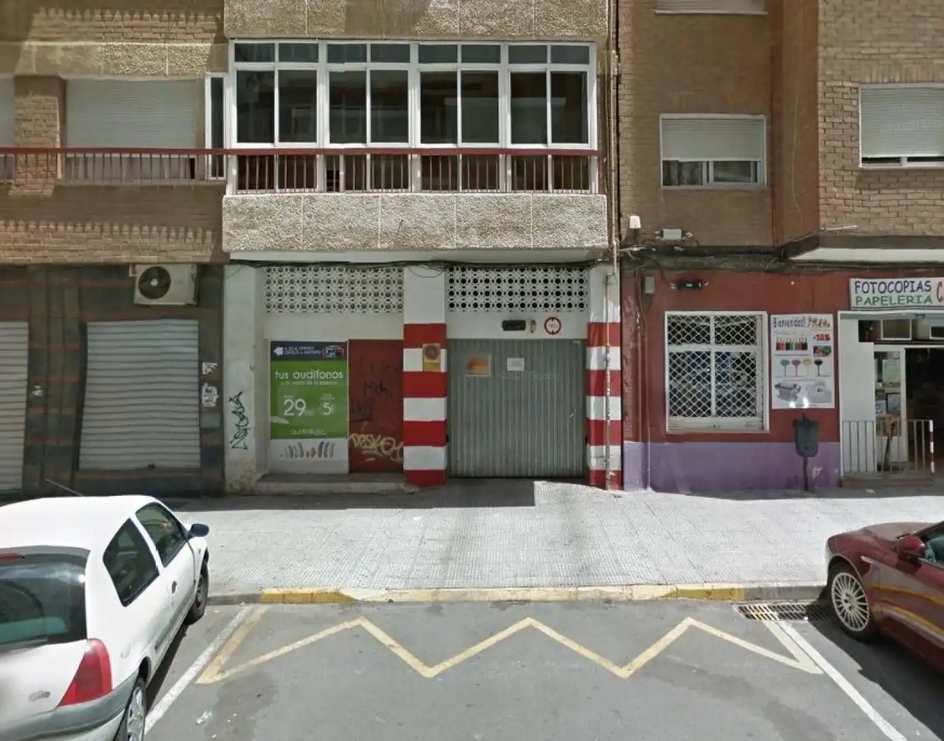 Außenansicht von Garage zur Miete in Cartagena