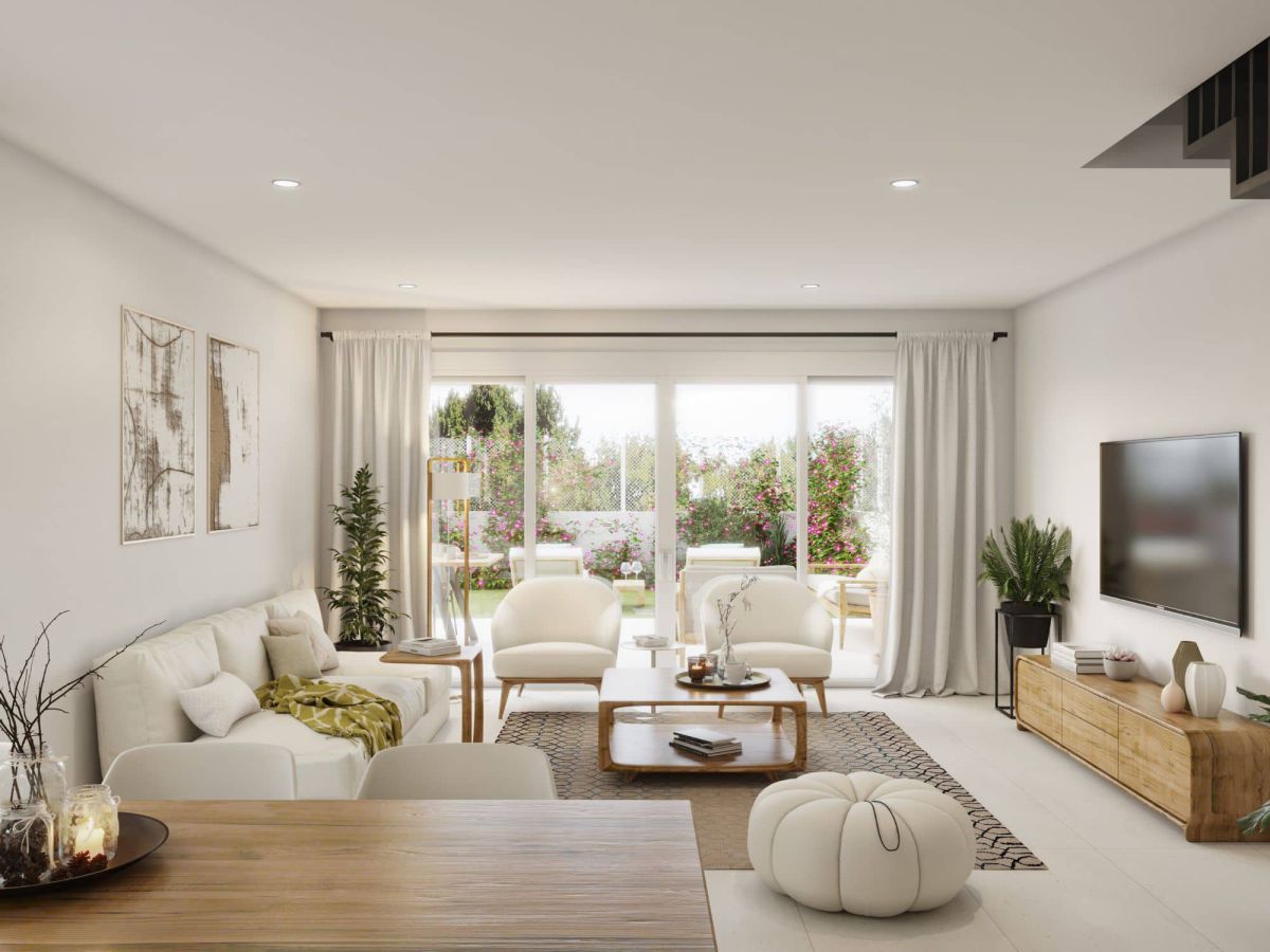 Living room of House or chalet for sale in Castellón de la Plana / Castelló de la Plana  with Air Conditioner and Terrace