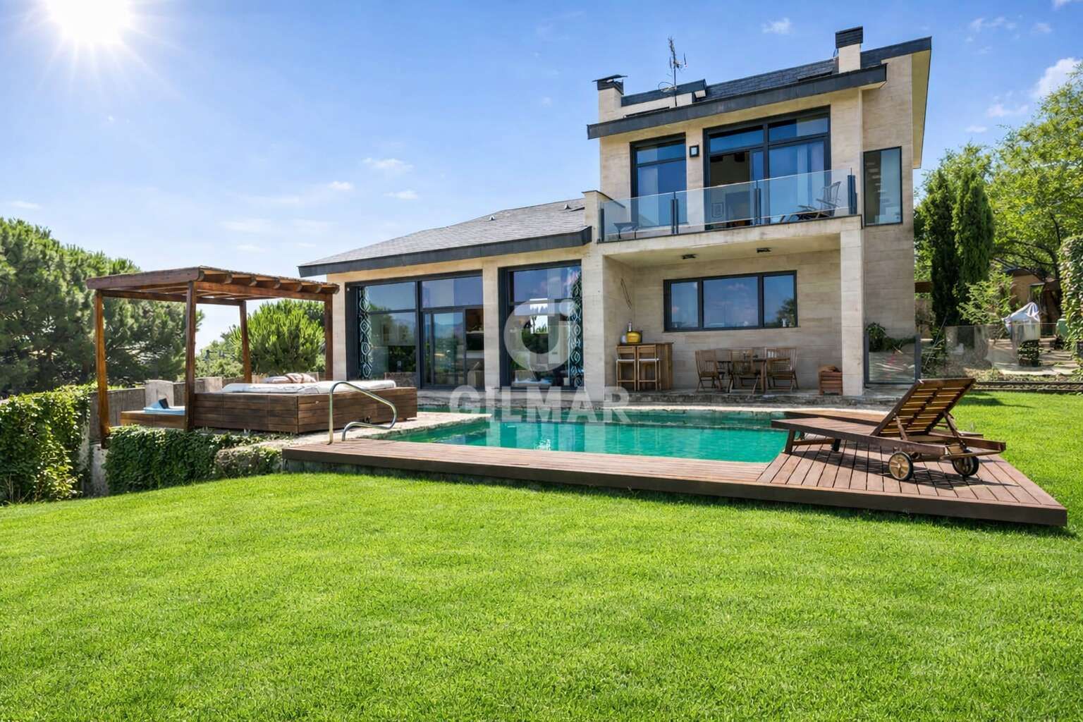 Garden of House or chalet for sale in Galapagar  with Heating, Private garden and Swimming Pool