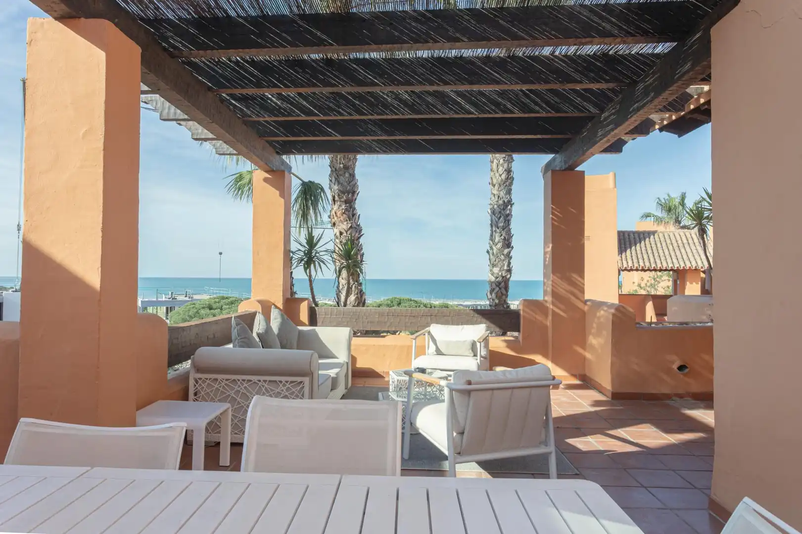 Terrassa de Apartament en venda en Chiclana de la Frontera amb Piscina comunitària