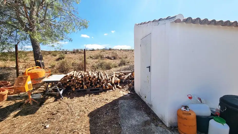 Vista exterior de Finca rústica en venta en El Campillo (Huelva) con Aire acondicionado, Jardín privado y Terraza