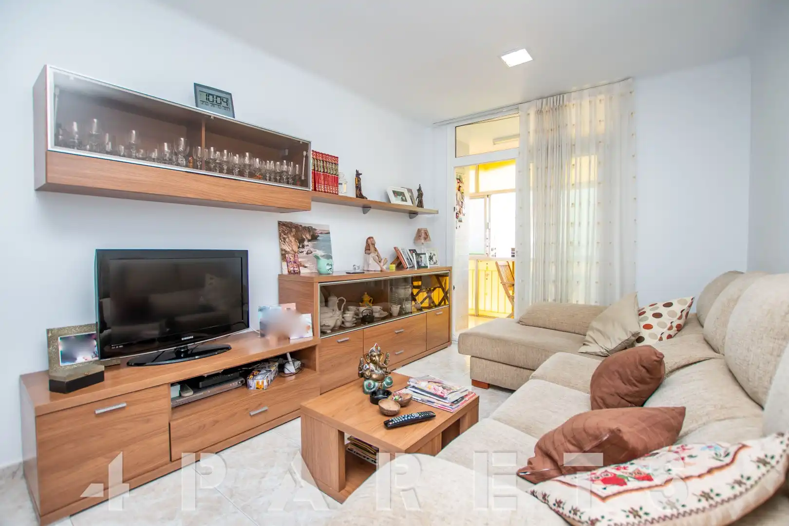 Sala d'estar de Pis en venda en Mataró amb Forn i Balcó