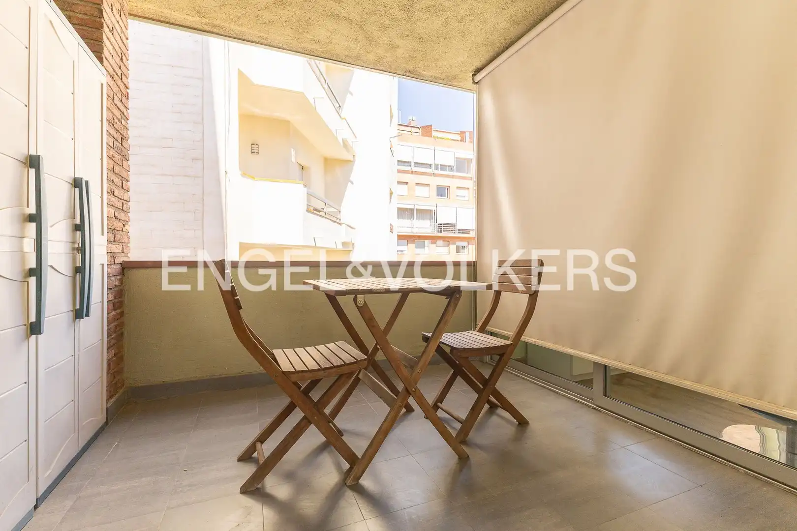 Balcony of Flat for rent in Barcelona  with Air Conditioner, Heating and Terrace