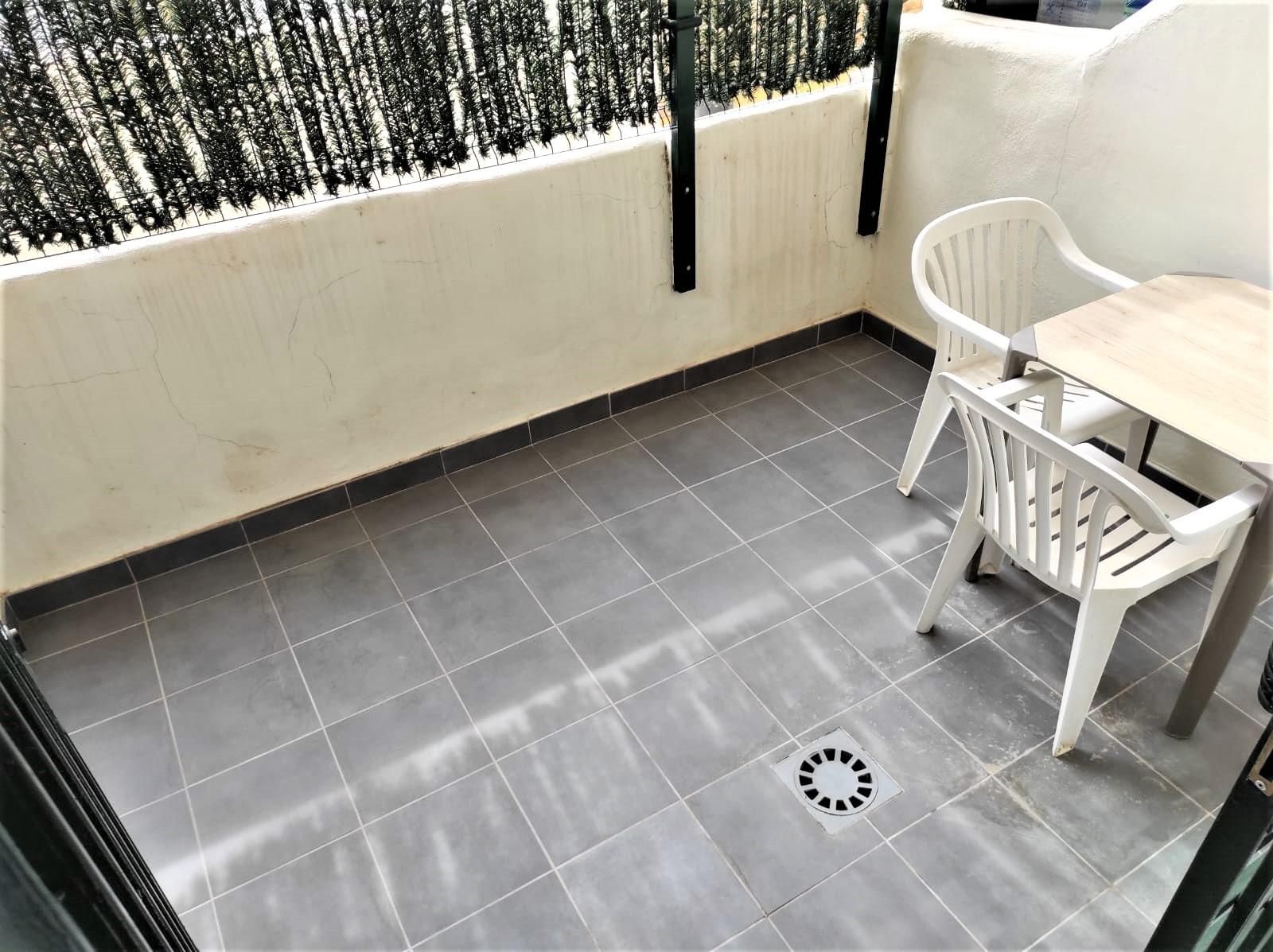 Terrace of Flat for sale in Benalmádena  with Air Conditioner, Terrace and Community pool