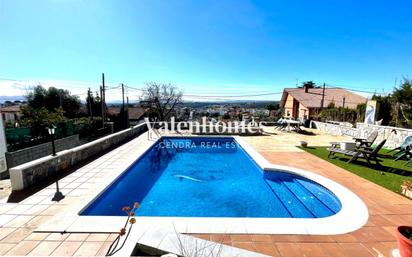 Vista exterior de Casa o xalet en venda en Lliçà d'Amunt amb Aire condicionat, Calefacció i Jardí privat