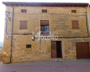 Vista exterior de Casa o xalet en venda en Rodezno amb Calefacció, Terrassa i Moblat