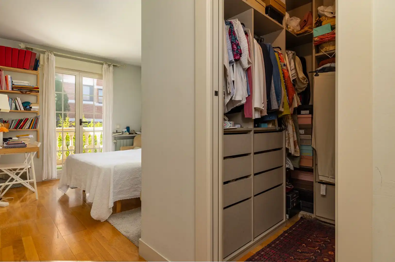 Habitación de Casa adosada en venta en Madrid con Aire acondicionado, Calefacción y Terraza