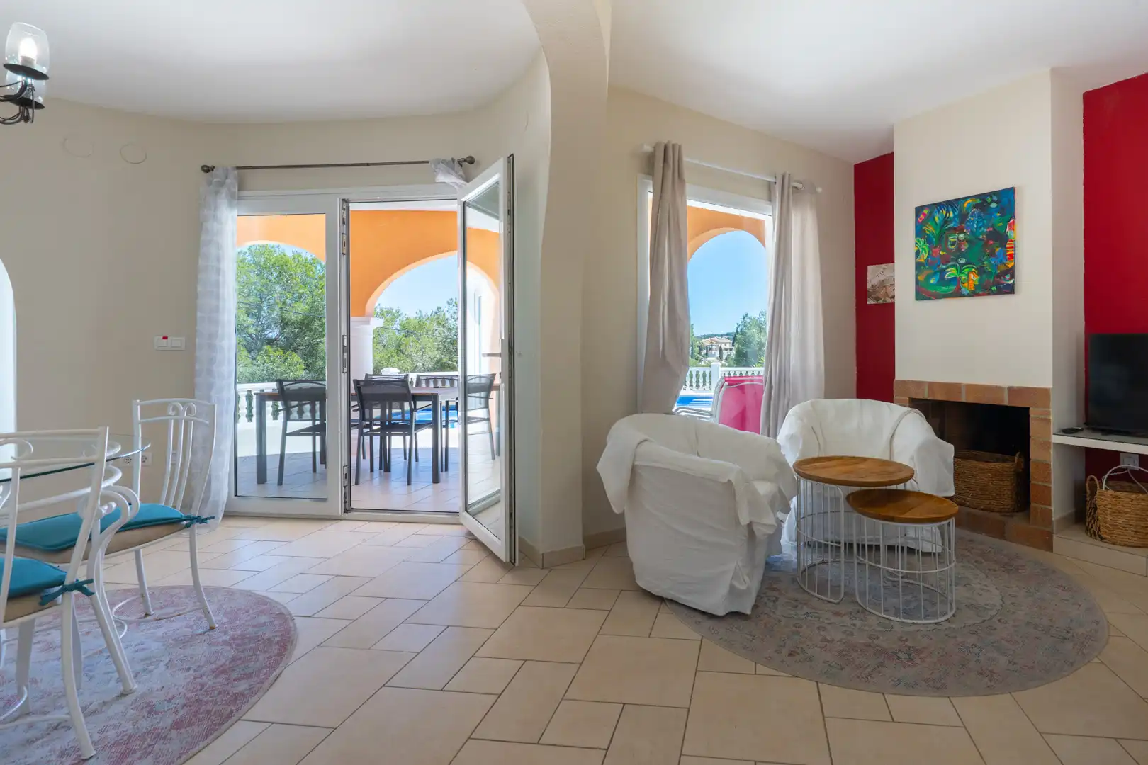 Sala de estar de Casa o chalet en venta en Jávea / Xàbia