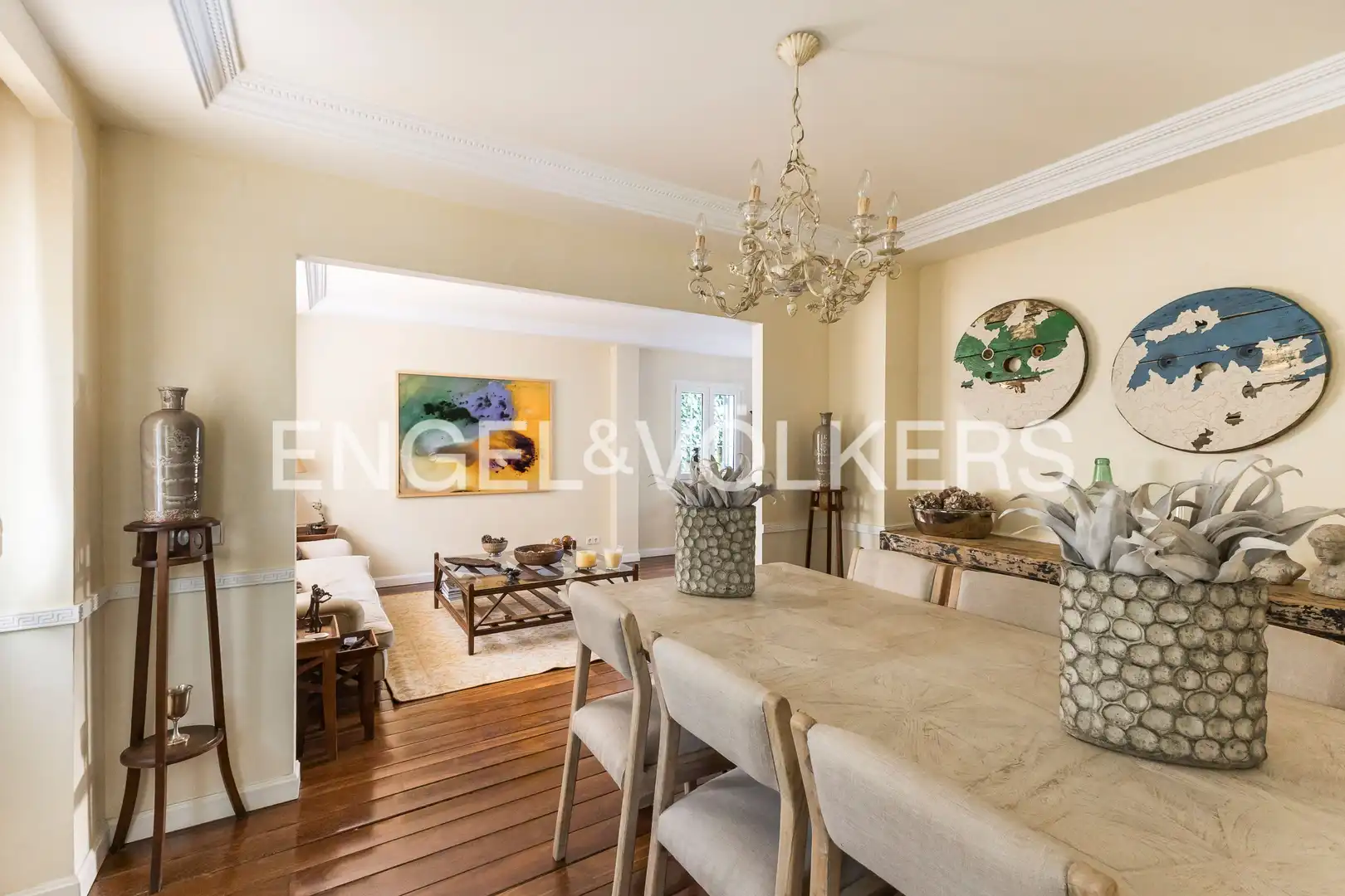 Comedor de Casa o chalet en venta en Madrid con Aire acondicionado, Calefacción y Jardín privado
