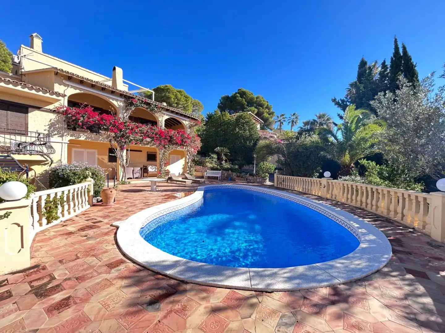Jardín de Casa o chalet en venta en Altea con Aire acondicionado, Terraza y Trastero