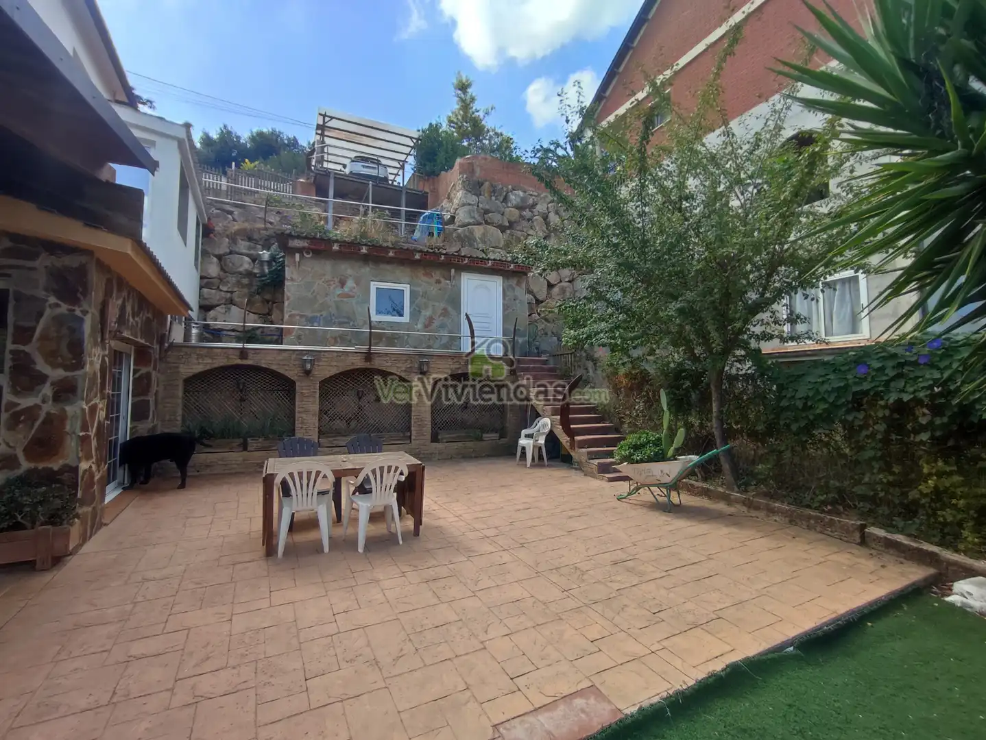 Garden of Houses for sale in Vallirana, Barcelona