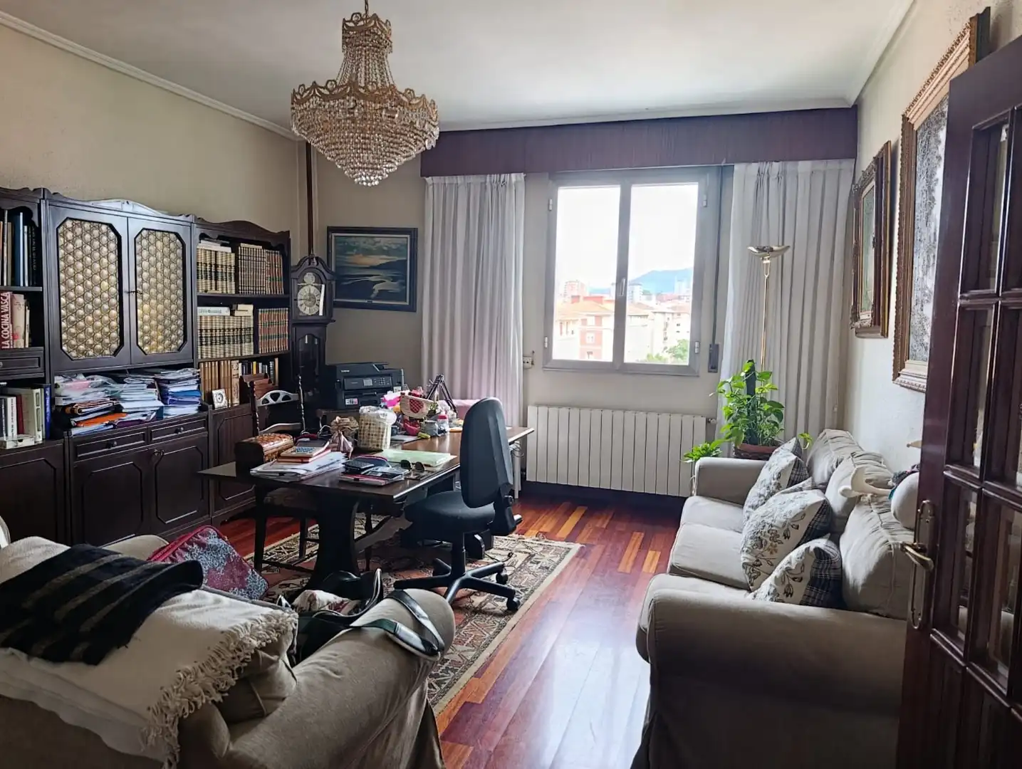 Sala de estar de Piso en venta en Bilbao  con Calefacción