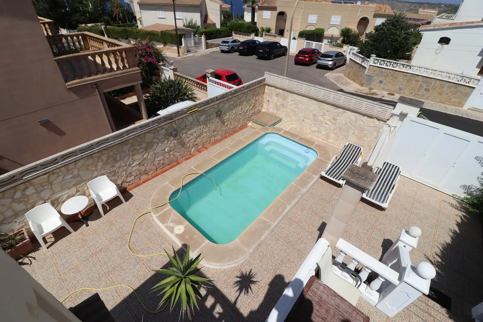 Piscina de Casa o xalet de lloguer en Llucmajor amb Aire condicionat, Jardí privat i Terrassa