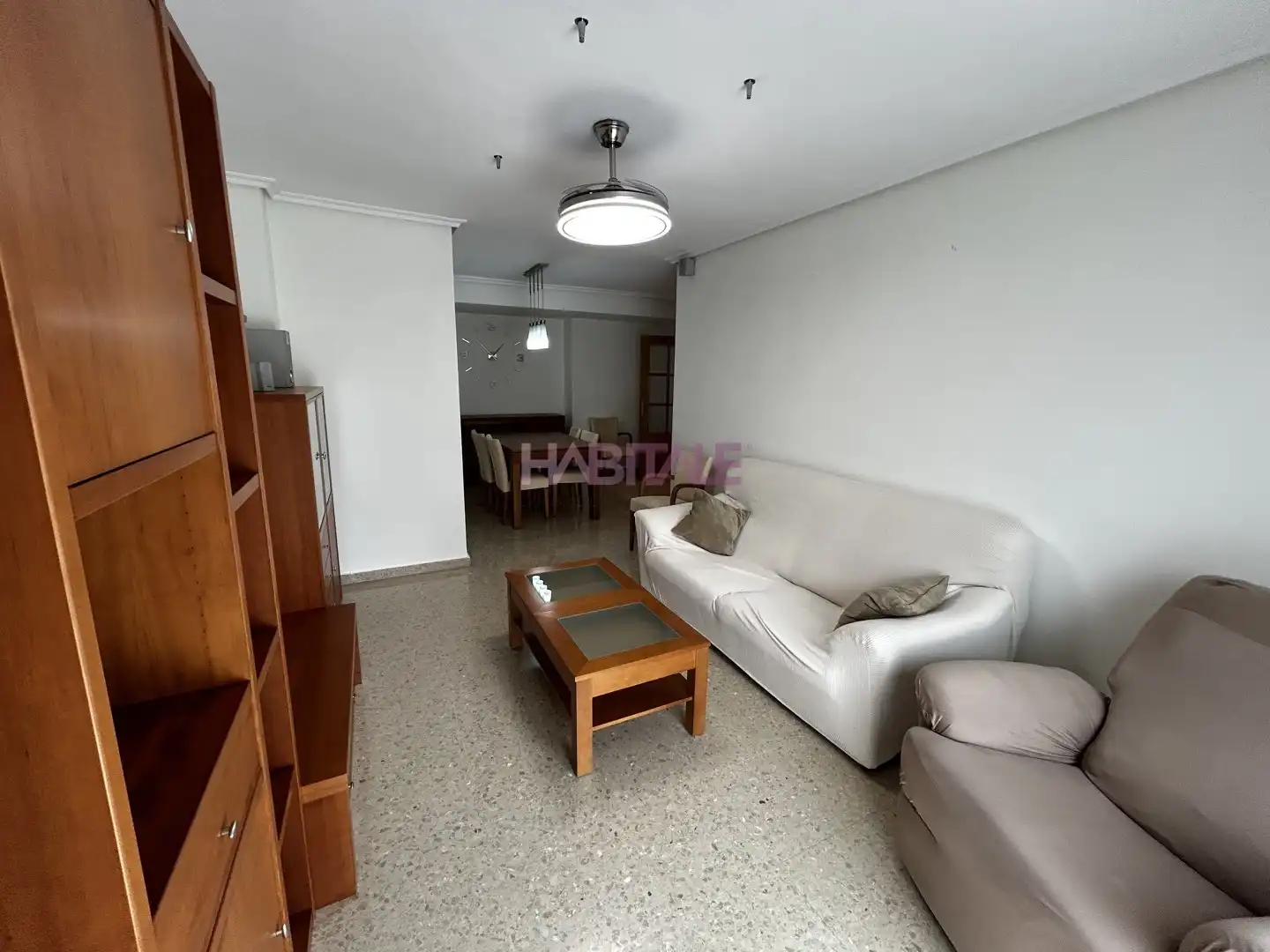 Sala d'estar de Pis de lloguer en Aldaia amb Traster i Moblat