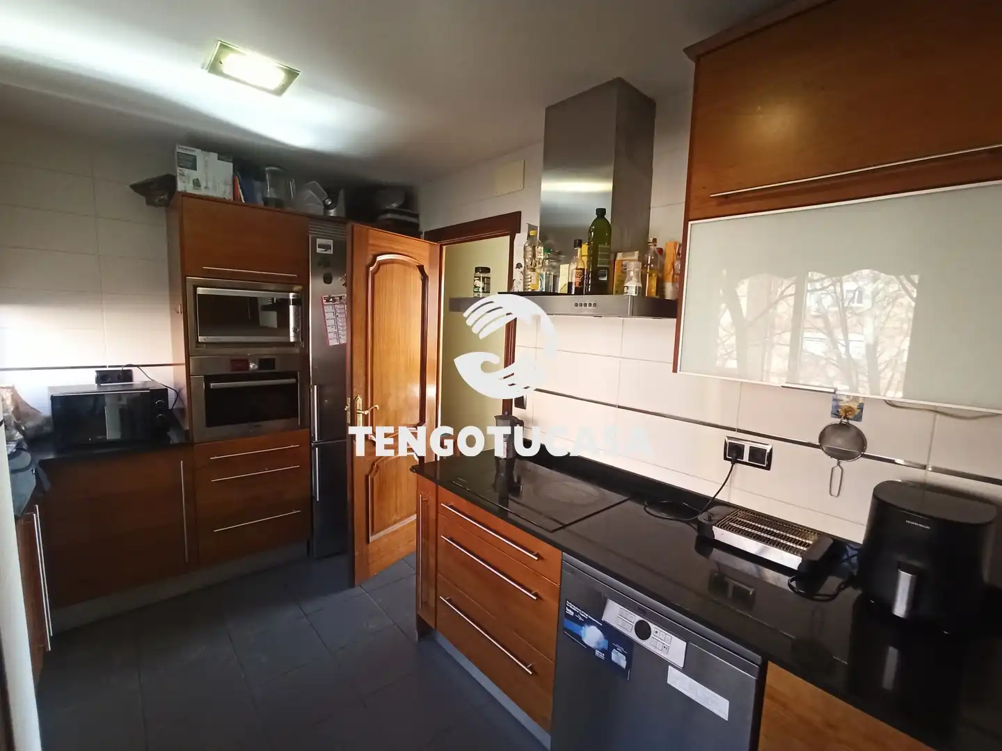 Cocina de Piso de alquiler en Madrid con Aire acondicionado, Calefacción y Amueblado