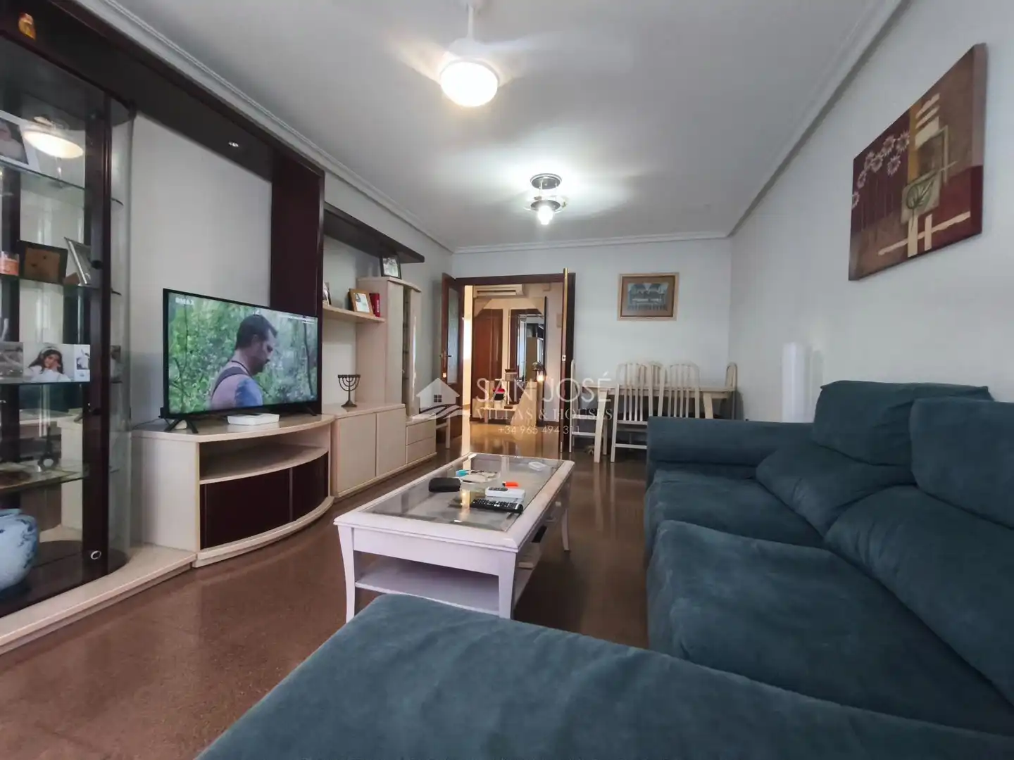 Living room of Flat for sale in Aspe  with Air Conditioner