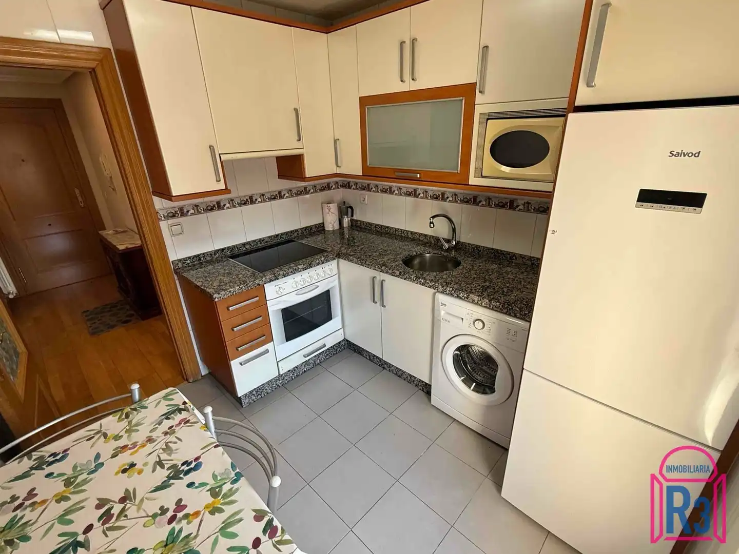 Cocina de Apartamento de alquiler en San Andrés del Rabanedo con Calefacción, Terraza y Trastero