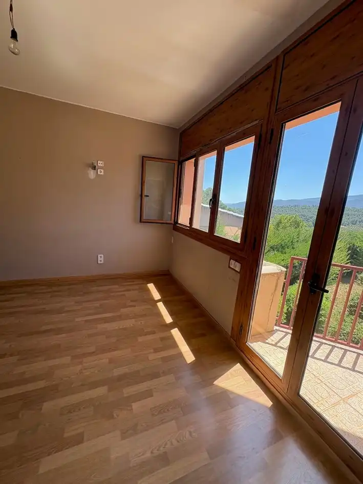 Terrassa de Casa o xalet en venda en Vimbodí i Poblet amb Aire condicionat, Calefacció i Jardí privat