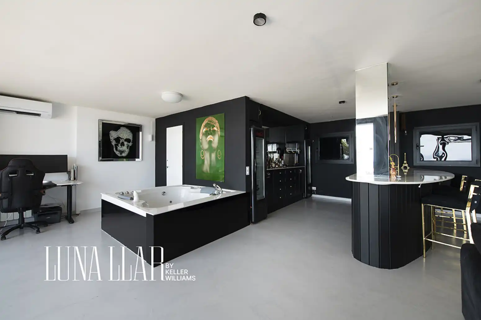 Badezimmer von Haus oder Chalet zur Miete in Sitges mit Klimaanlage, Terrasse und Möbliert