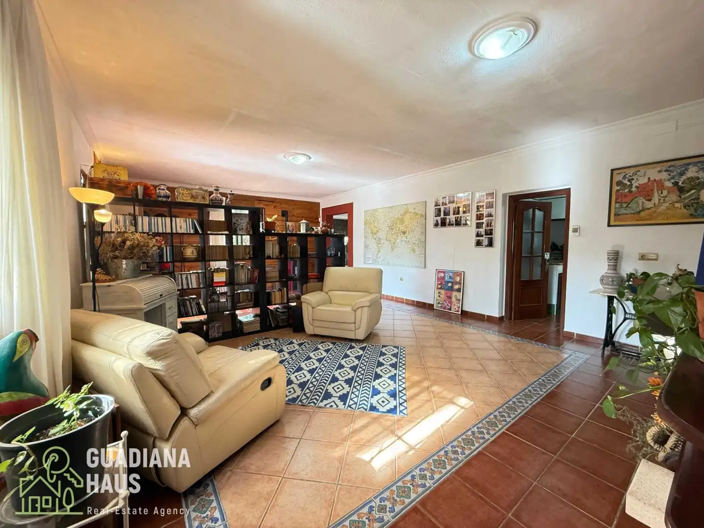 Sala de estar de Finca rústica en venta en Lepe con Trastero y Piscina