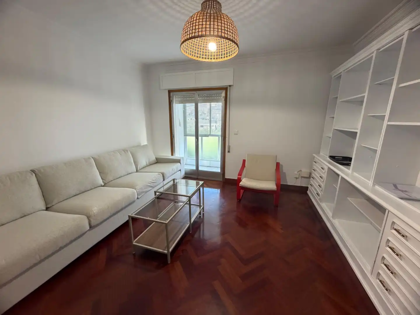 Sala de estar de Piso de alquiler en Ourense Capital  con Calefacción, Terraza y Amueblado