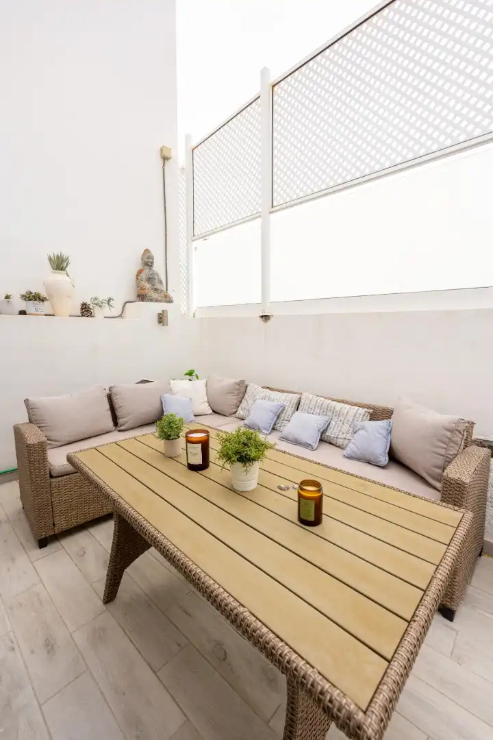 Terrassa de Casa o xalet en venda en San Miguel de Abona amb Aire condicionat, Jardí privat i Terrassa