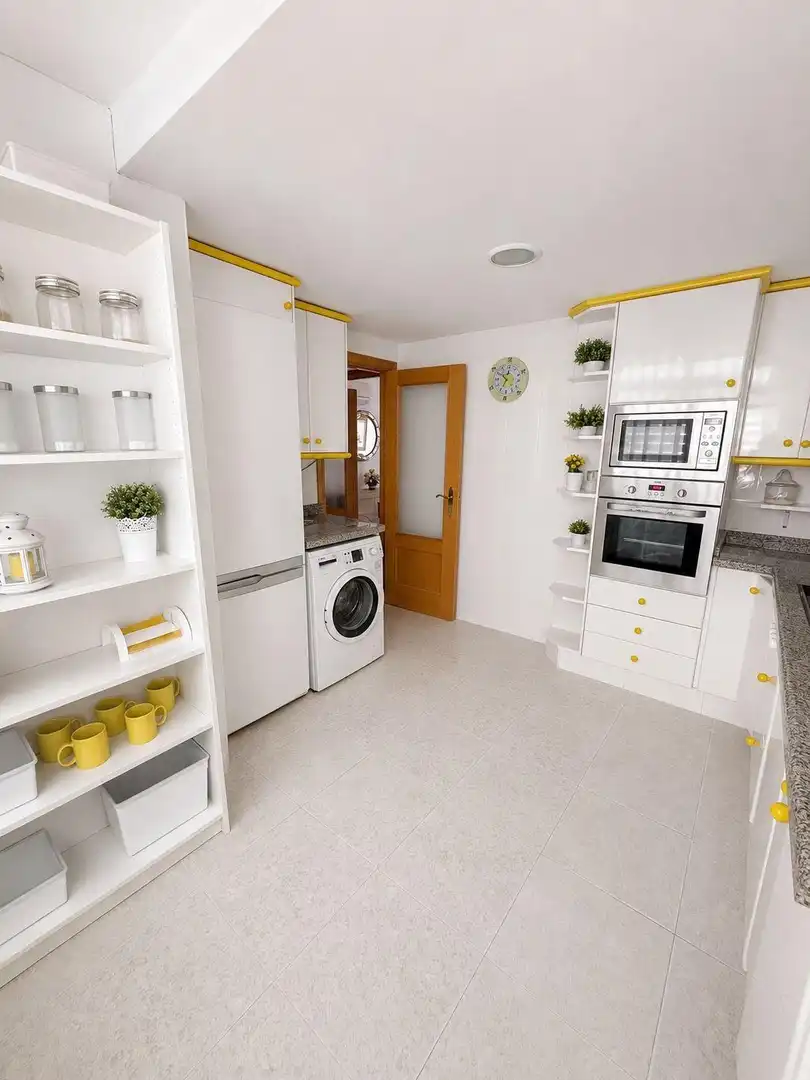 Kitchen of Apartments for sale in Gandia  with Air Conditioner, Heating and Terrace