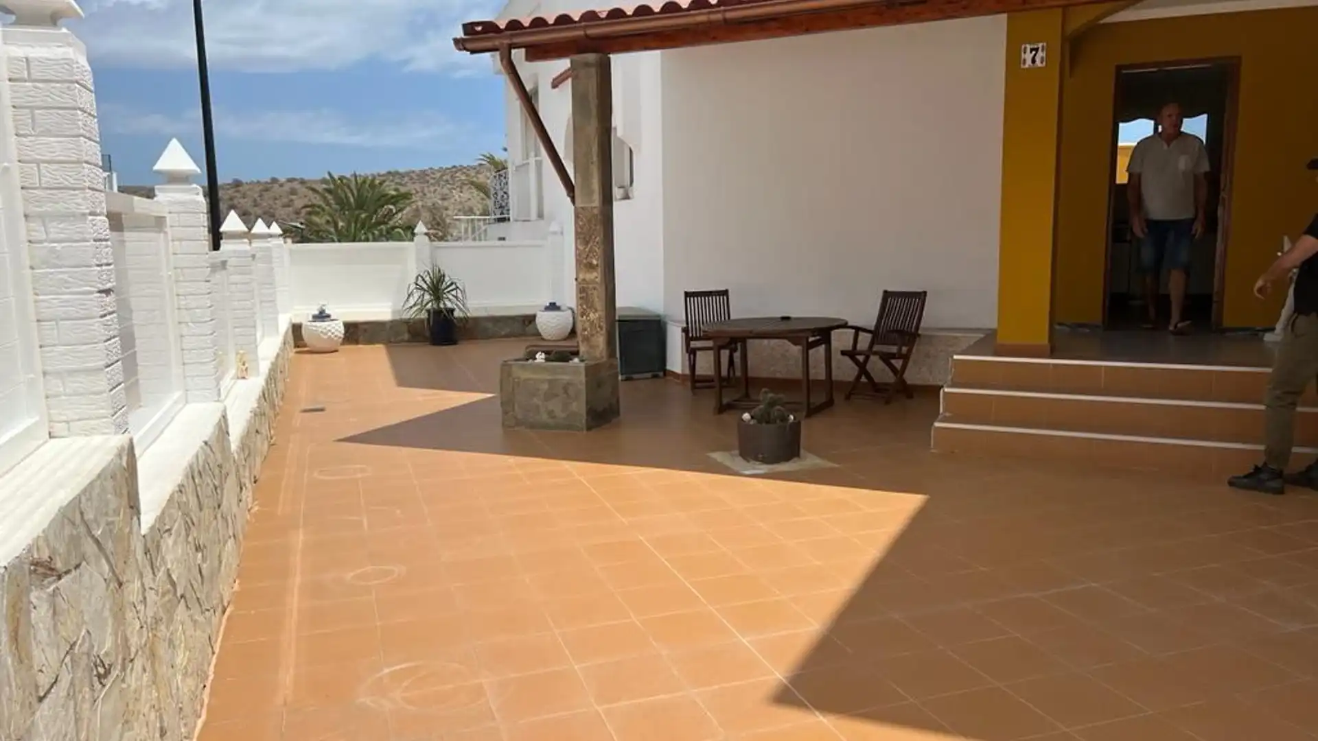 Terraza de Casa adosada en venta en Mogán con Aire acondicionado, Parquet y Terraza