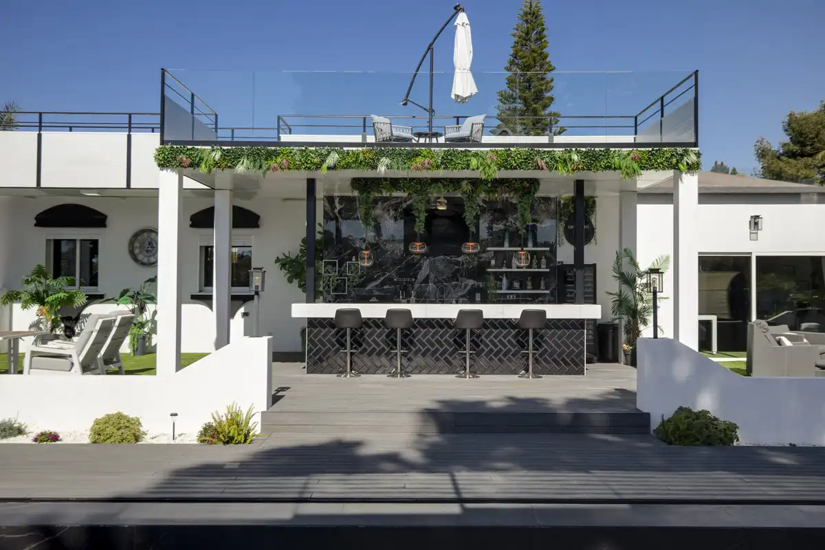 Terrassa de Casa o xalet en venda en Estepona amb Terrassa i Piscina