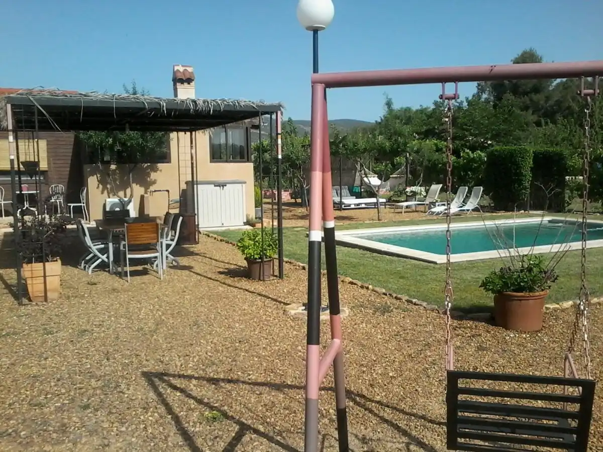 Garden of Country homes for sale in Fuente el Fresno  with Air Conditioner, Heating and Private garden