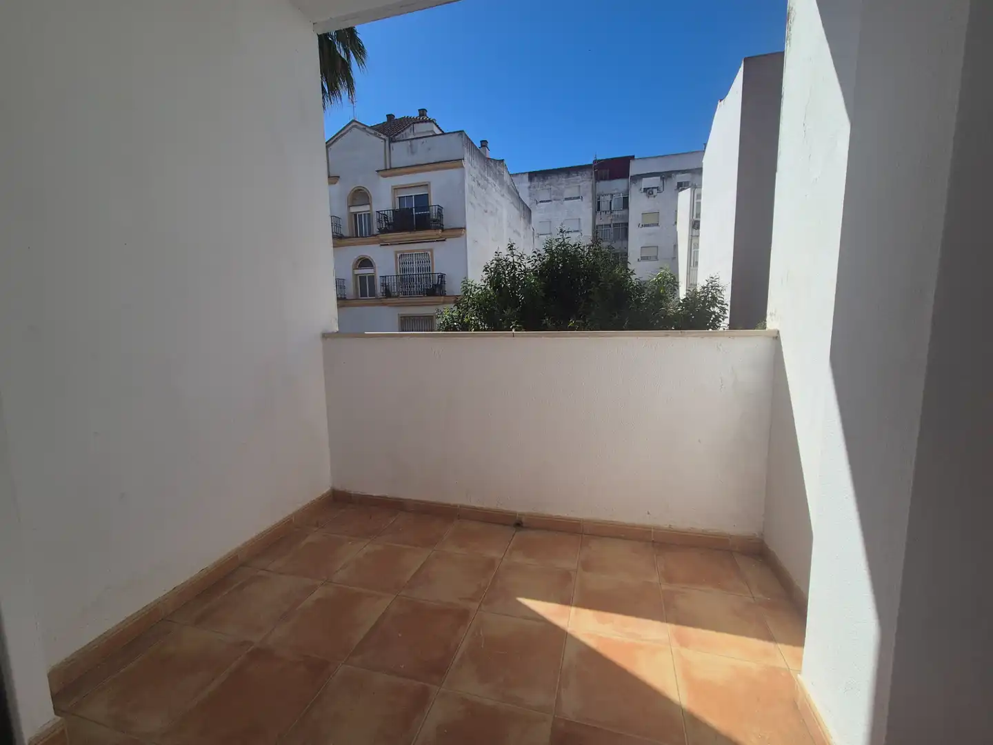 Terraza de Apartamento de alquiler en Badajoz Capital con Aire acondicionado, Calefacción y Parquet