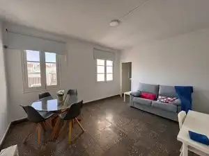 Living room of Flat for rent in Málaga  with Furnished