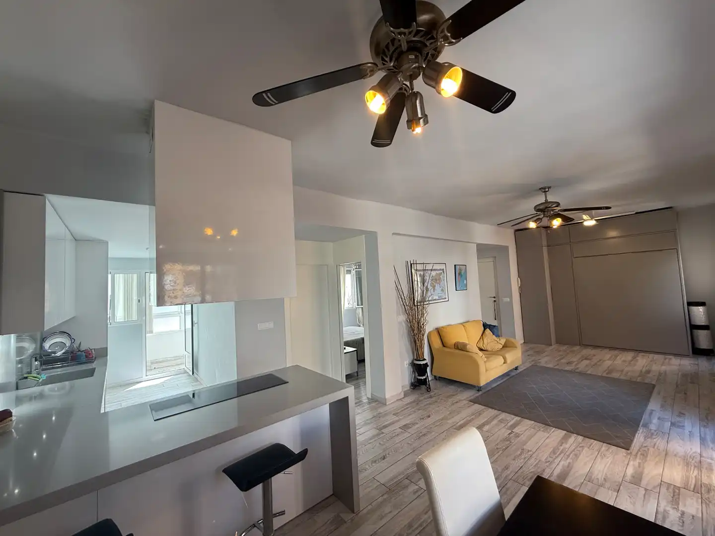 Sala de estar de Piso en venta en Oliva con Aire acondicionado, Calefacción y Terraza