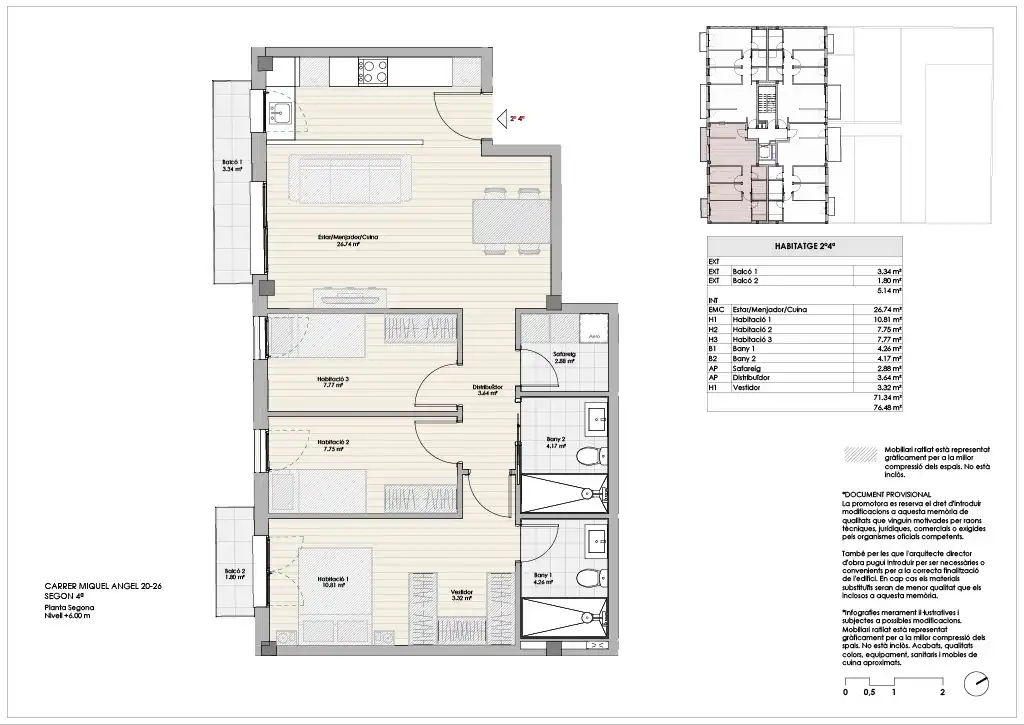 Piso con ascensor en venta en Carrer de Miquel Àngel 14, imagen 19