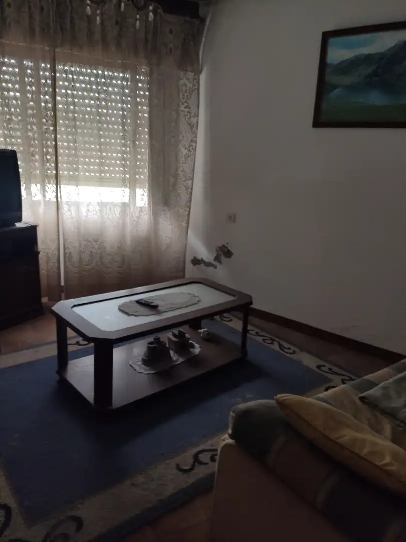Sala d'estar de Casa adosada en venda en Arteixo amb Moblat i Forn