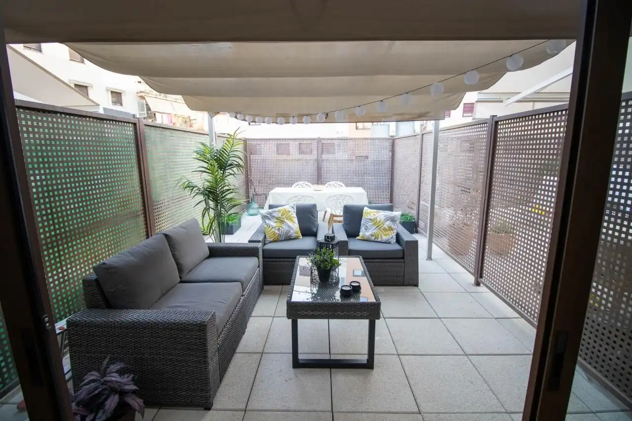 Terrace of Flat for rent in Sant Joan d'Alacant  with Air Conditioner and Terrace