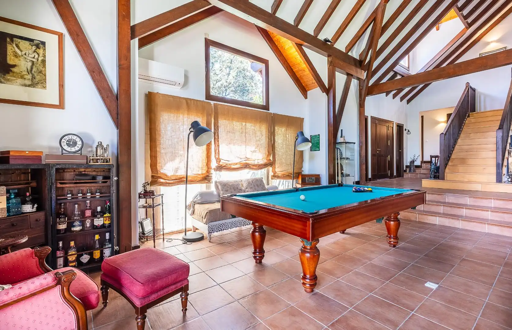 Sala d'estar de Casa o xalet en venda en Guadarrama amb Aire condicionat, Calefacció i Jardí privat