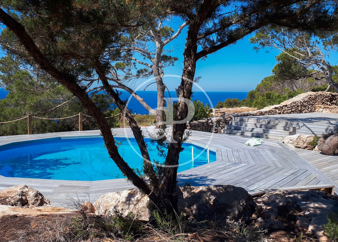Piscina de Casa o xalet en venda en Formentera amb Aire condicionat, Calefacció i Jardí privat