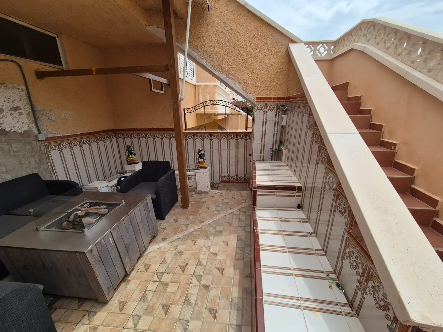 Terrasse von Wohnung zur Miete in Santa Pola mit Terrasse und Möbliert