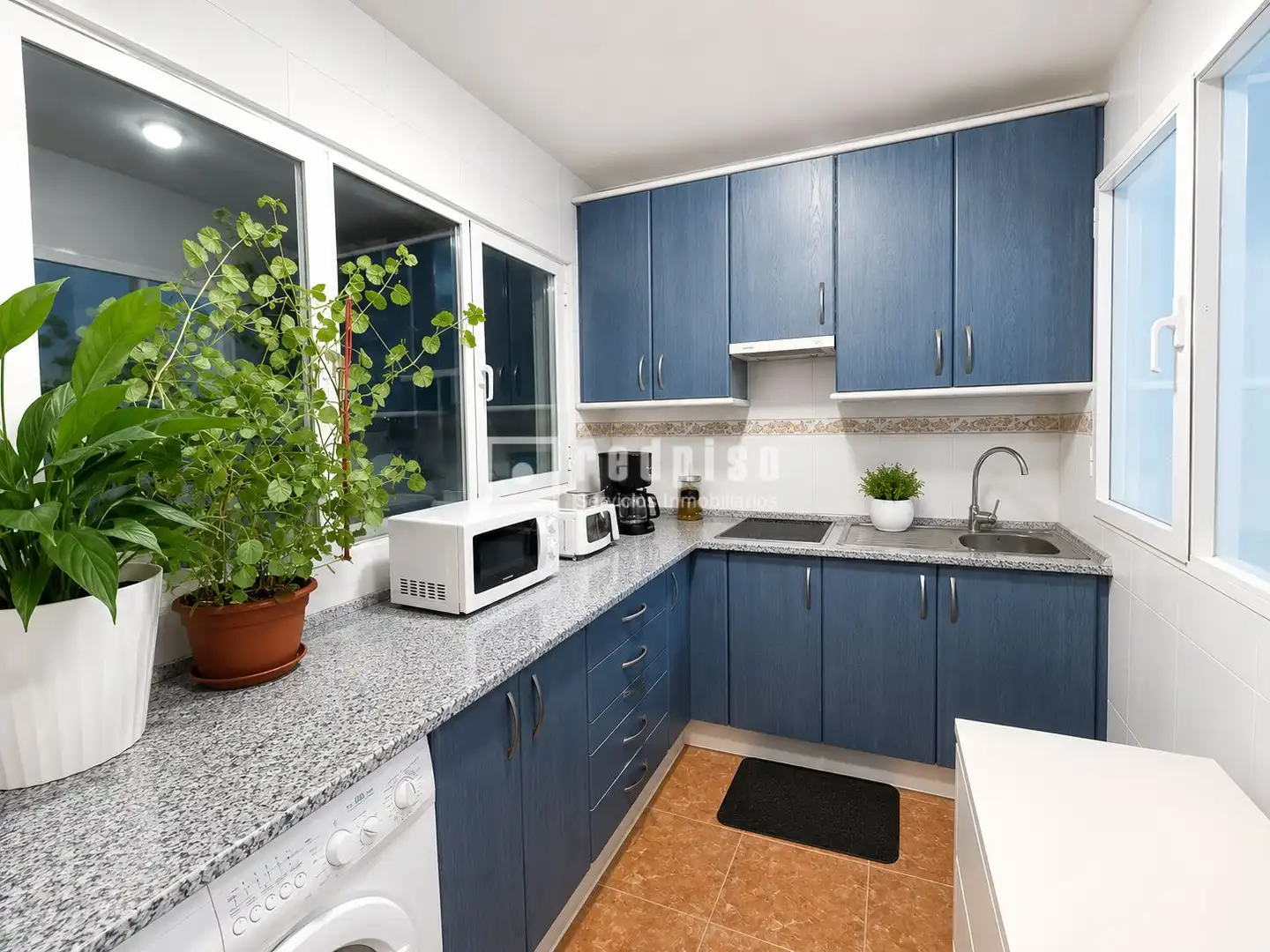 Küche von Wohnung zum Verkauf in Guadalajara mit Heizung und Möbliert