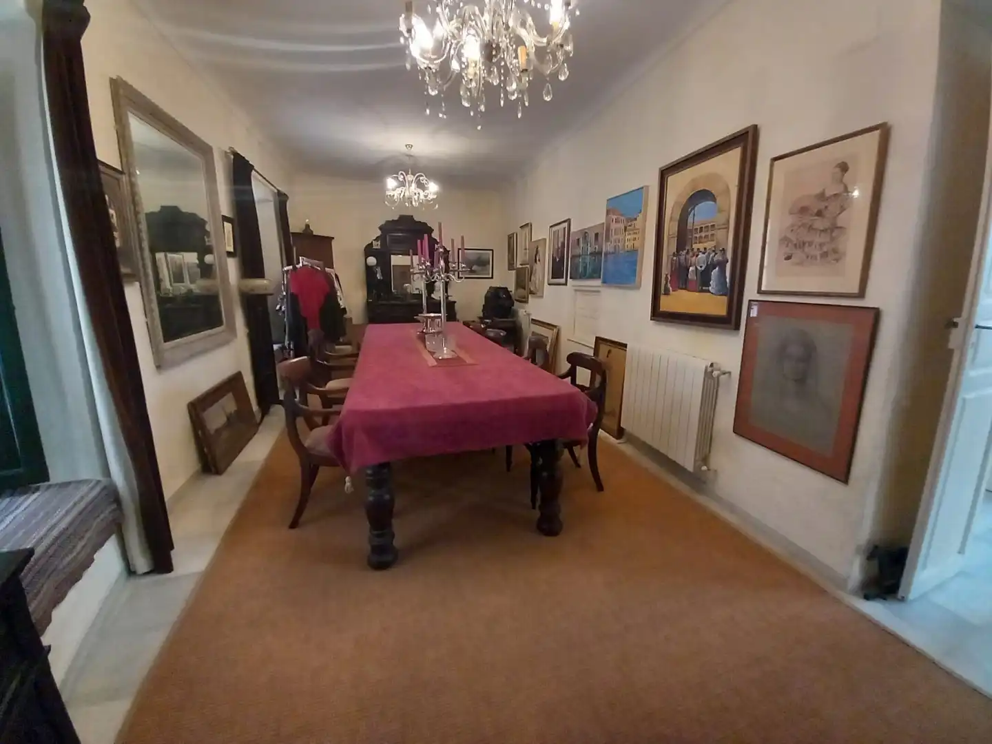 Dining room of Houses for sale in Ronda  with Heating and Storage room