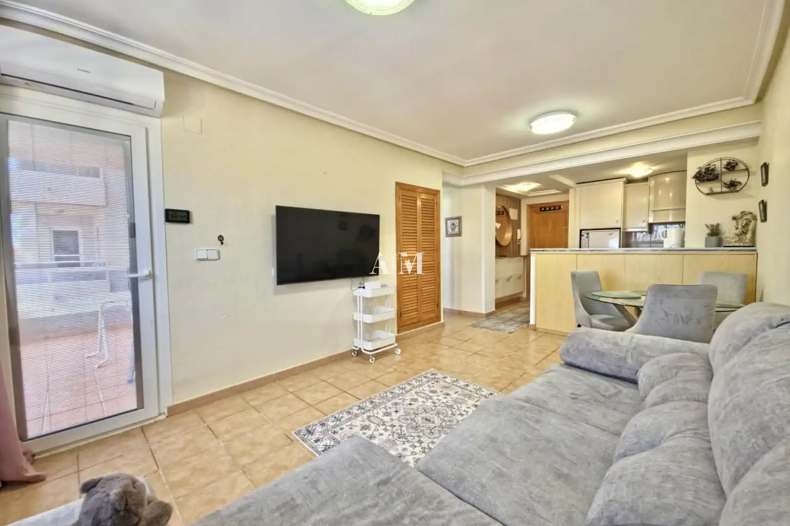 Sala de estar de Piso de alquiler en Nueva Torrevieja - Aguas Nuevas