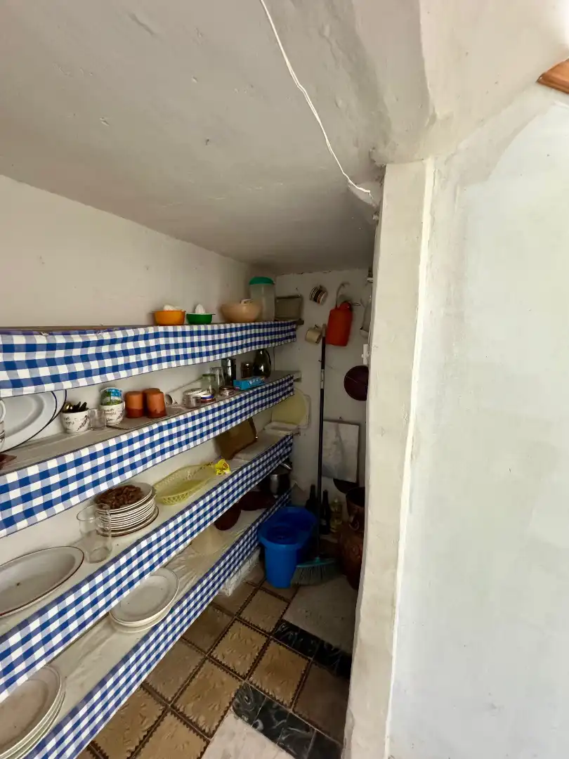 Cuina de Casa o xalet en venda en Cervatos de la Cueza amb Calefacció, Jardí privat i Terrassa