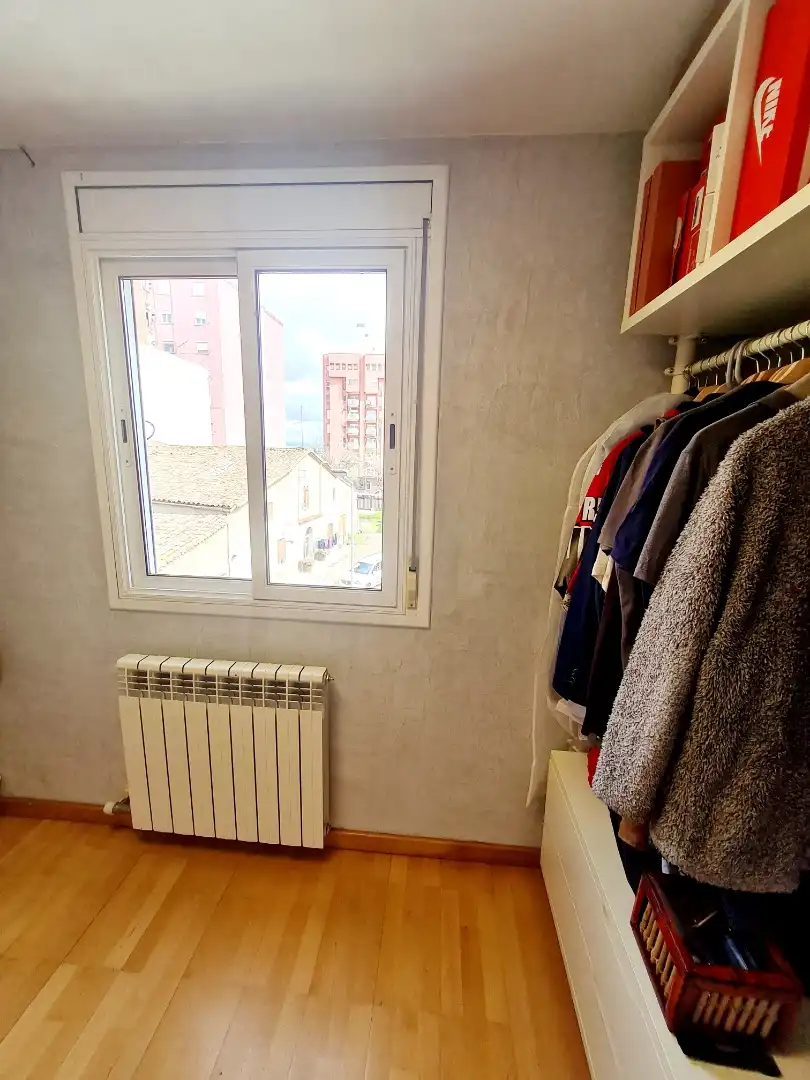 Bedroom of Flat for sale in Sabadell  with Air Conditioner and Balcony
