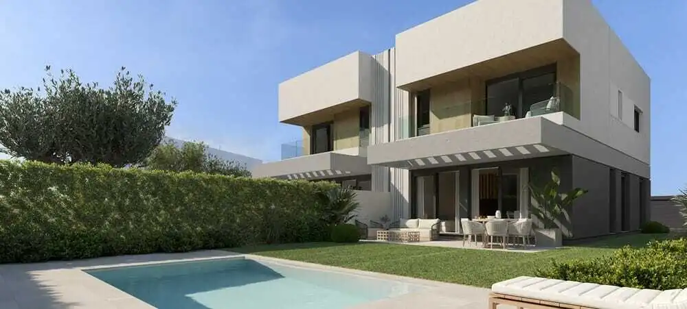 Garden of Country homes for sale in Llucmajor  with Heating and Swimming Pool