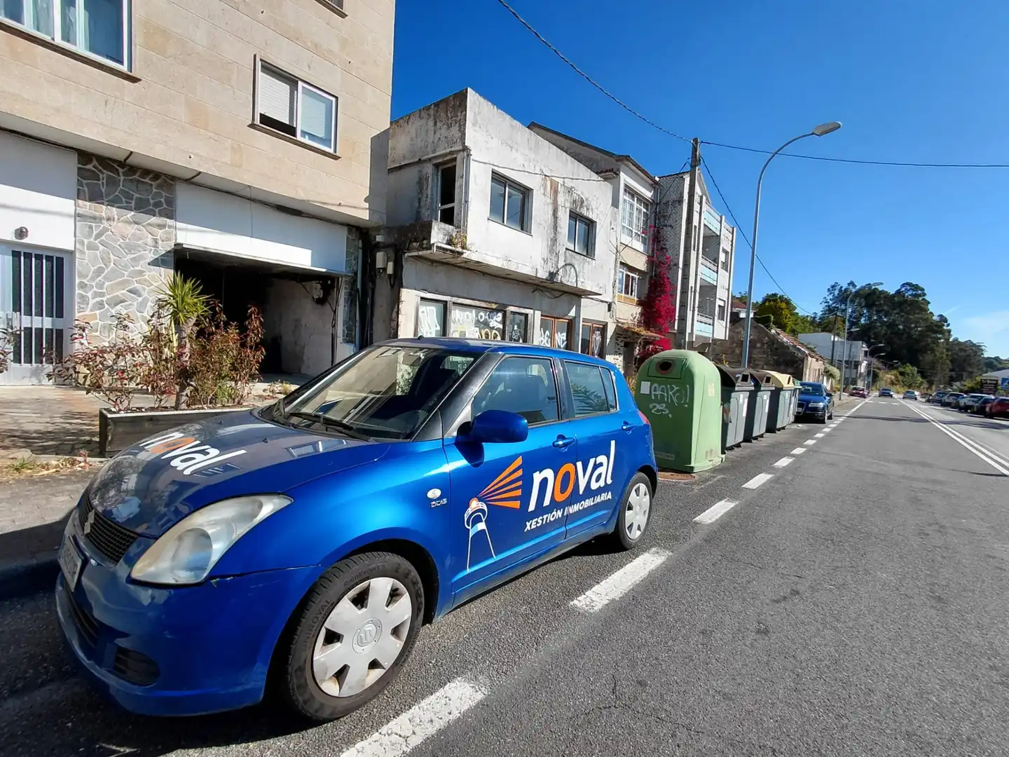 Vista exterior de Casa o xalet en venda en Sanxenxo